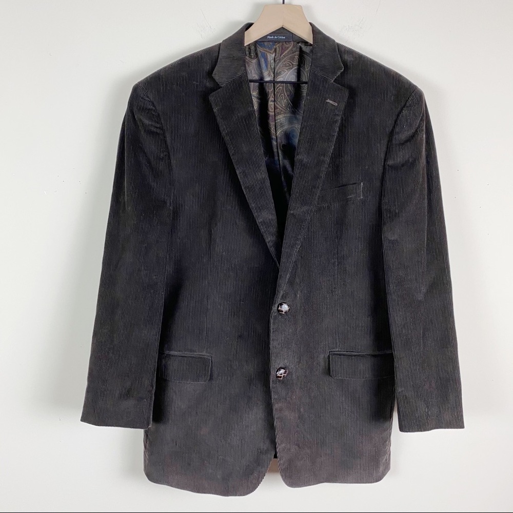 Lauren Ralph Lauren Brown Corduroy Coat/Jacket44R